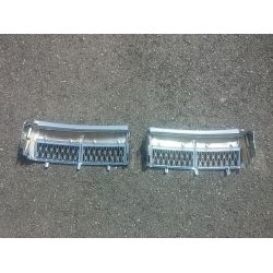 Grille latérale pour Land Rover L322 2003-2005 - Chrome Noire