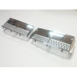 Grille latérale pour Land Rover L322 2003-2005 - Chrome Argent