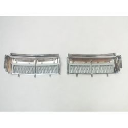 Grille latérale pour Land Rover L322 2003-2005 - Chrome Argent