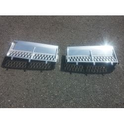 Grille latérale pour Land Rover L322 2003-2005 - Chrome Argent