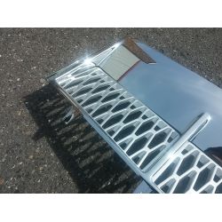 Grille latérale pour Land Rover L322 2003-2005 - Chrome Argent