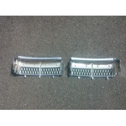 Grille latérale pour Land Rover L322 2003-2005 - Chrome Argent