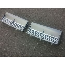 Grille latérale pour Land Rover L322 2003-2005 - Gris Silver