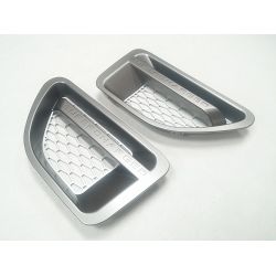 Grilles d'aile pour Range pour Rover Sport gris