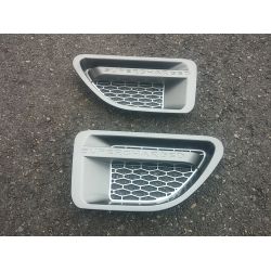 Grilles d'aile pour Range pour Rover Sport gris