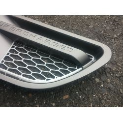 Grilles d'aile pour Range pour Rover Sport gris