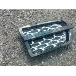 Grille latérale d'aile pour Land Rover Discovery 3 noir gris