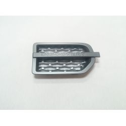 Grille latérale d'aile pour Land Rover Discovery 3 gris argent