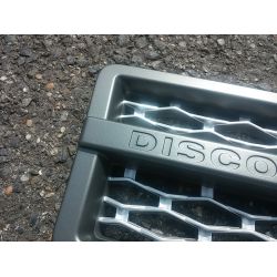 Grille latérale d'aile pour Land Rover Discovery 3 gris argent
