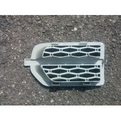 Grille latérale d'aile pour Land Rover Discovery 3 gris argent