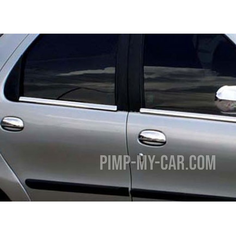 Contour de vitre chrome alu Fiat ALBEA 2002-2012