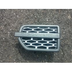 Grille latérale pour Land Rover Discovery 4 gris argent