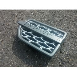 Grille latérale pour Land Rover Discovery 4 gris argent