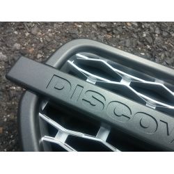 Grille latérale pour Land Rover Discovery 4 gris argent