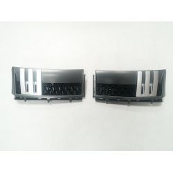 Grilles d'ailes pour Range pour Rover 2011 - Gris noir argent