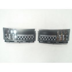 Grilles d'ailes pour Range pour Rover 2011 - Gris argent chrome