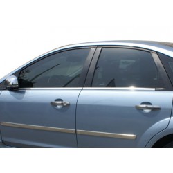 Contour de vitre chrome alu Ford FOCUS II Facelift 2008-2011