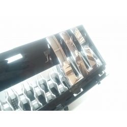 Grilles d'ailes pour Range pour Rover 2011 - Noir argent chrome