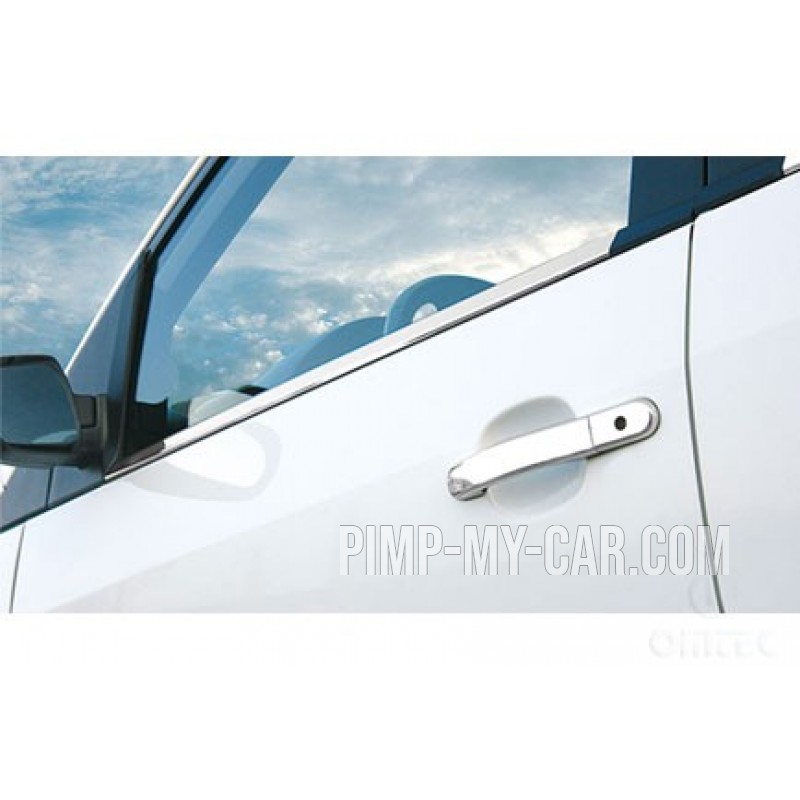 Contour de vitre chrome alu Ford FIESTA V 2002-2009