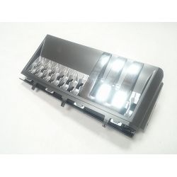 Grilles d'ailes pour Range pour Rover 2011 - Gris argent chrome