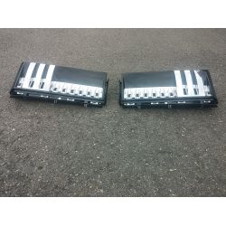 Grilles d'ailes pour Range pour Rover 2011 - Noir argent chrome