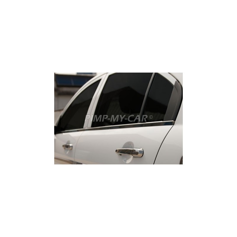 Window trim cover chrom alu 20052011 Hyundai ACCENT/ERA