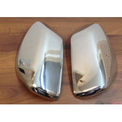 Coque rétroviseurs chrome alu Land Rover FREELANDER II