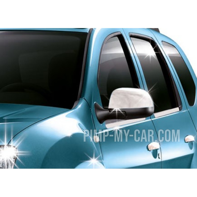 Coque rétroviseurs chrome alu Nissan MICRA IV