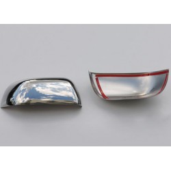 Coque rétroviseurs chrome alu Nissan MICRA IV