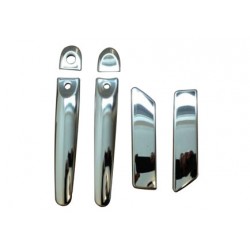 Couvre poignée de porte chrome pour Nissan JUKE - keyless