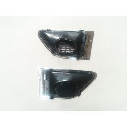 Grilles d'aile pour Range pour Rover Sport 2009-2011 noir chrome