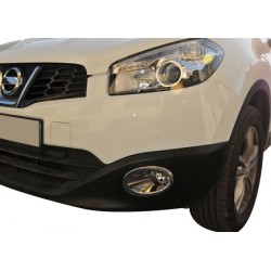 Contour chrome phare anti-brouillard Nissan QASHQAI +2