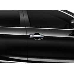 Couvre poignée de porte chrome pour Nissan QASHQAI - keyless