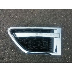 Grilles d'aile pour Range pour Rover Sport 2009-2011 noir chrome