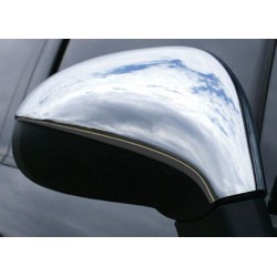 Coque rétroviseurs chrome alu Peugeot 207