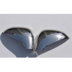 Couvres rétroviseurs chromes inox pour Peugeot 207 2006-2012