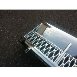 Grille latérale Land Rover L322 2006-2008 OEM Chrome frame + Silver mesh