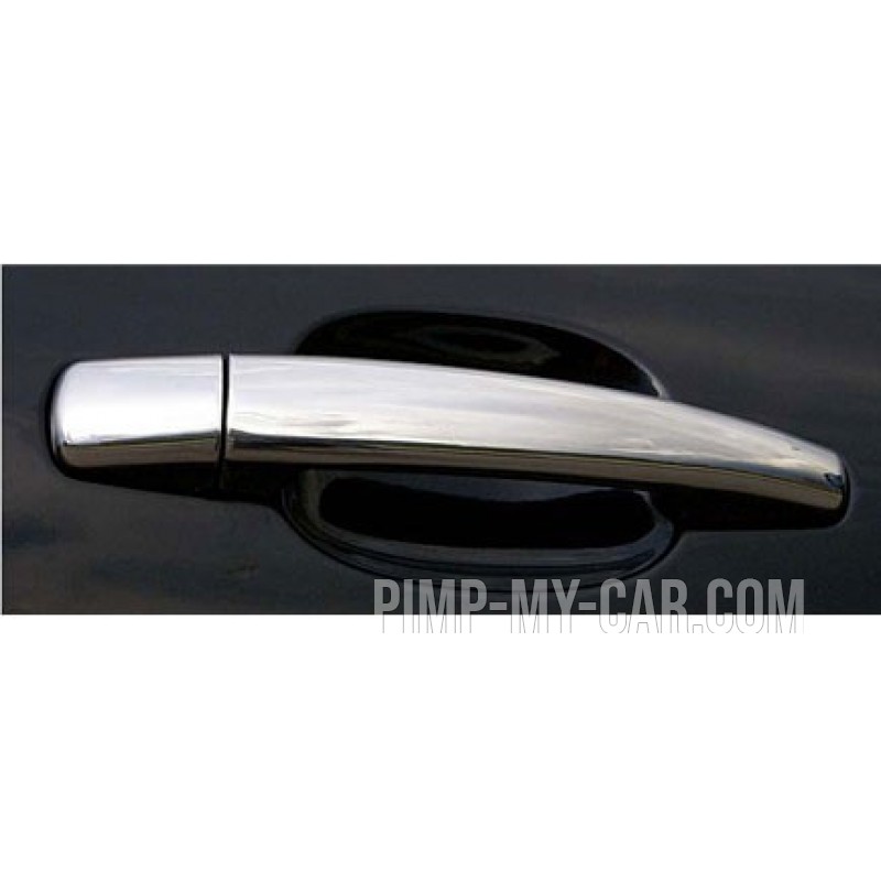 Couvre poignée de porte chrome pour Peugeot 407 2 Portes