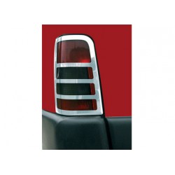 Cadre chrome inox alu pour feux arrières Peugeot PARTNER I