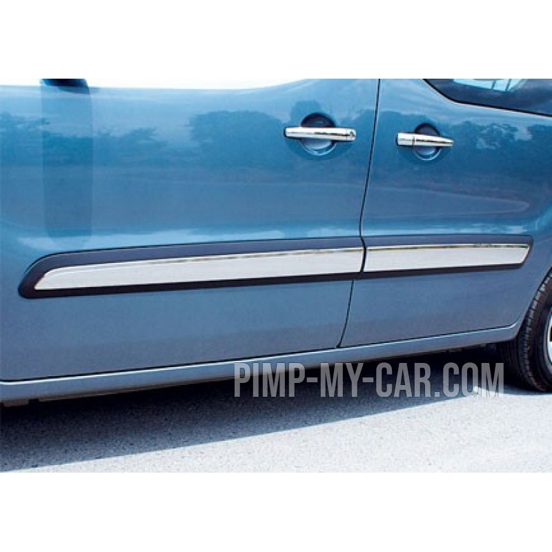 Baguettes de porte chrome Peugeot PARTNER (II) TEPEE