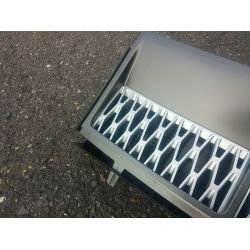 Grille latérale Land Rover L322 2006-2008 Gray frame + Silver mesh