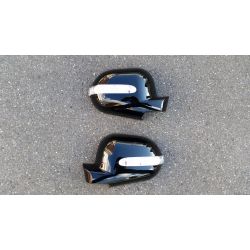 Coques de rétroviseurs led pour Mercedes ML 1997-2001 - Noir