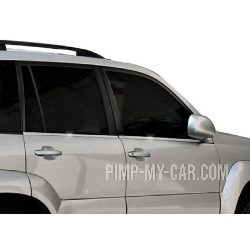 Contour de vitre chrome alu Toyota LAND CRUISER PRADO 120 2003-2009