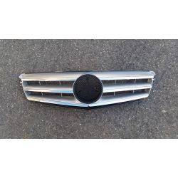 Calandre pour Mercedes classe C W204 - Argent clair Chrome