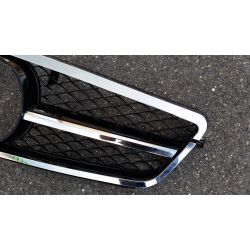 Calandre sport Mercedes classe C W204 - Noire Brillante