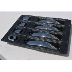 Couvre poignée de porte chrome pour VW GOLF V PLUS 5 Portes