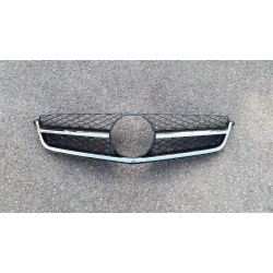 Calandre pour Mercedes C63 AMG - Noire Chrome