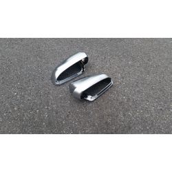 Coques de rétroviseurs pour Audi A4 2000-2008 - Alu matte style S4 RS4