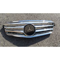 Calandre pour Mercedes Classe E W212 - Chrome