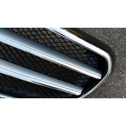 Calandre pour Mercedes classe E W212 2014 Classic/Elegance - Noir chrome